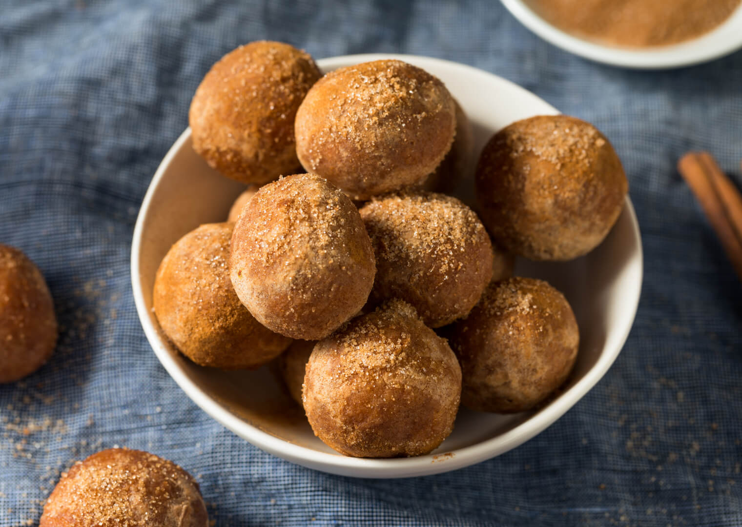 Cinnamon Sugar Donut Holes