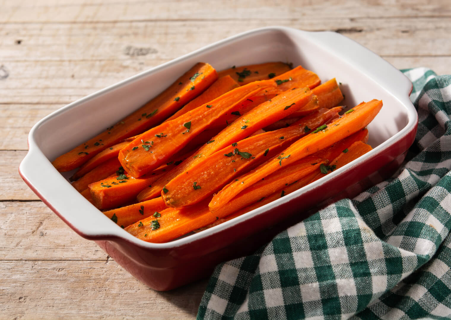 Maple-Glazed Roasted Carrots